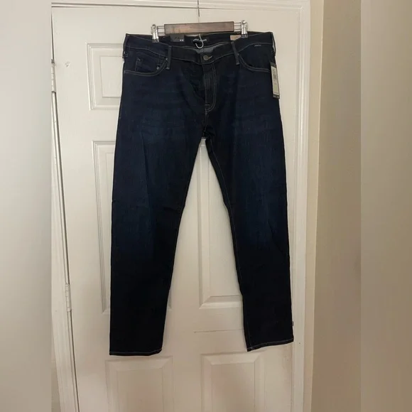 Mavi jake rinse brushed williamsburg jeans
